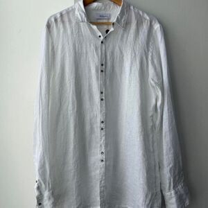Aglini Men's White Shirt